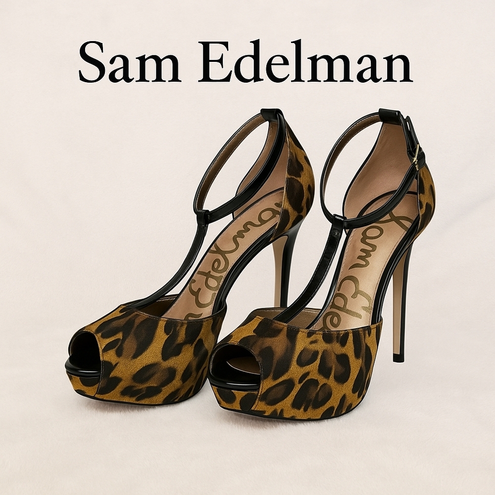 ✨ Sam Edelman “McKenna” Platform Heels (Size 8)